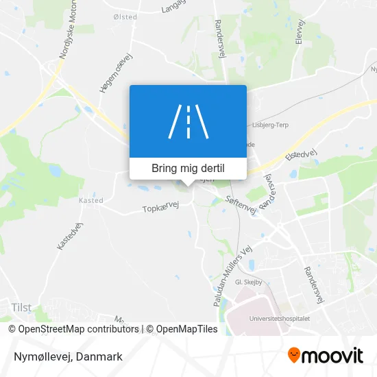 Nymøllevej kort