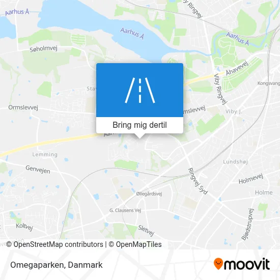 Omegaparken kort
