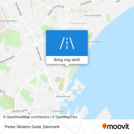 Peder Skrams Gade kort