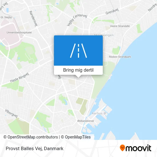 Provst Balles Vej kort