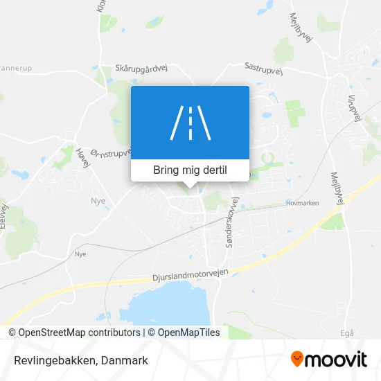Revlingebakken kort