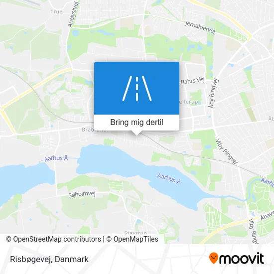Risbøgevej kort