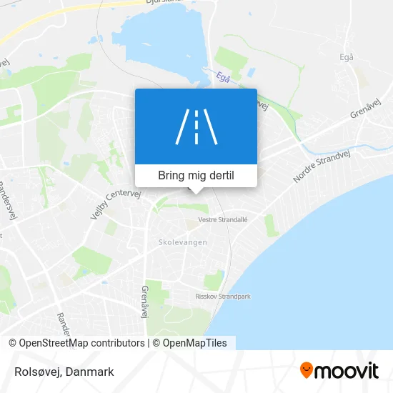 Rolsøvej kort