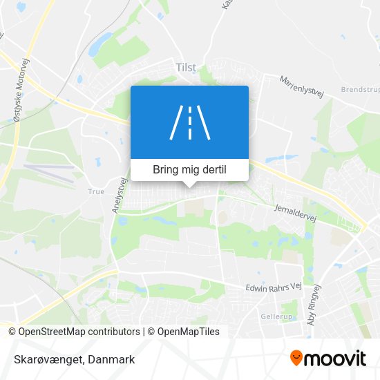 Skarøvænget kort