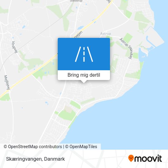 Skæringvangen kort