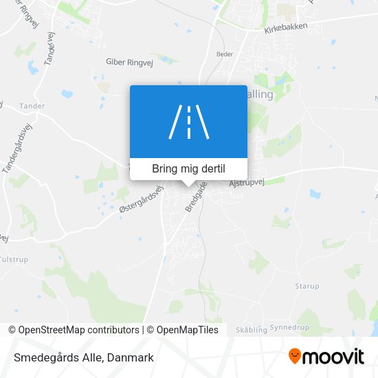 Smedegårds Alle kort