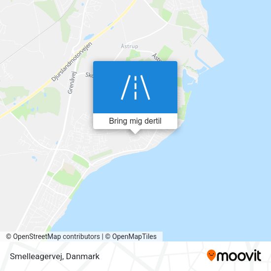 Smelleagervej kort