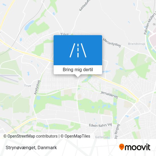 Strynøvænget kort