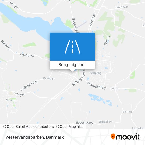 Vestervangsparken kort