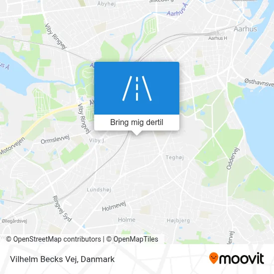 Vilhelm Becks Vej kort