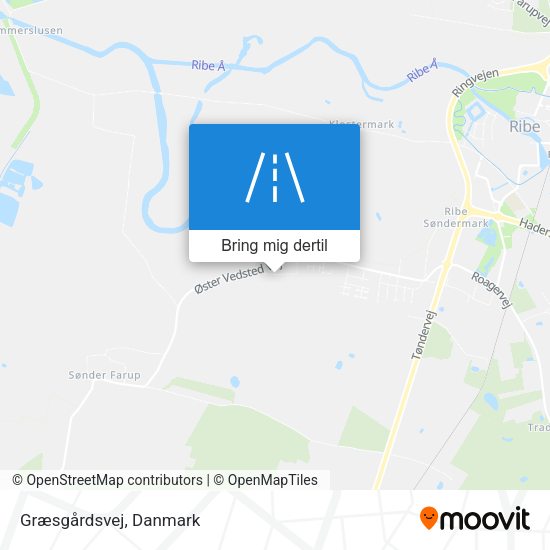 Græsgårdsvej kort