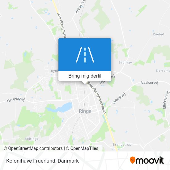 Kolonihave Fruerlund kort