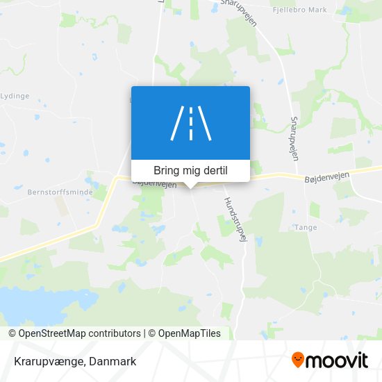 Krarupvænge kort