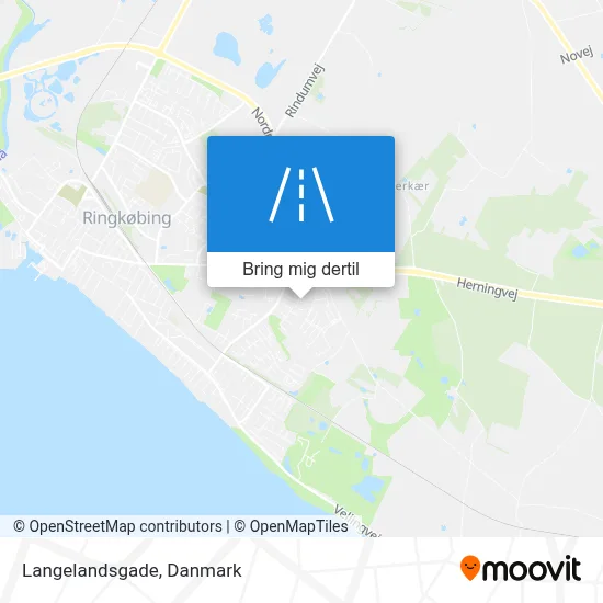 Langelandsgade kort