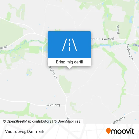 Vastrupvej kort