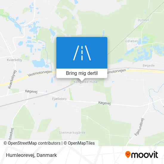 Humleorevej kort