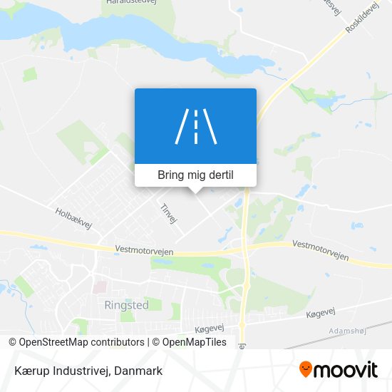 Kærup Industrivej kort