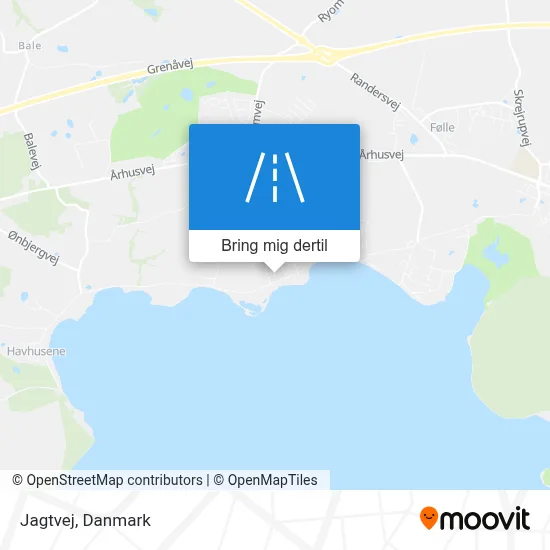 Jagtvej kort
