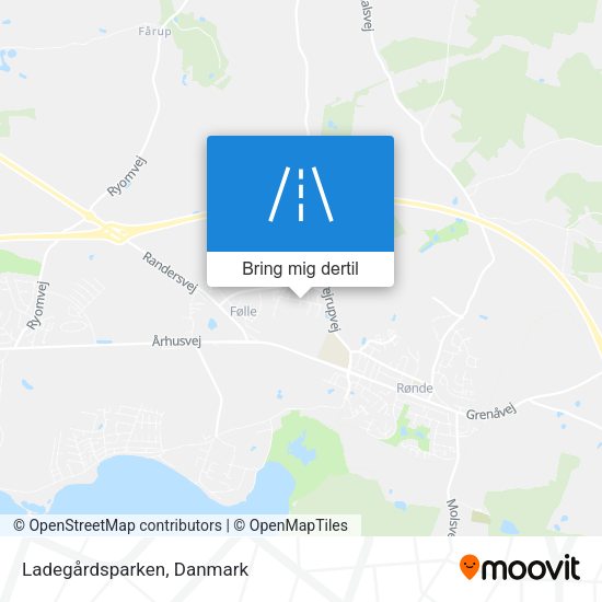 Ladegårdsparken kort