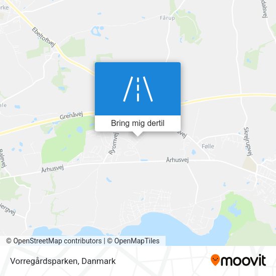 Vorregårdsparken kort