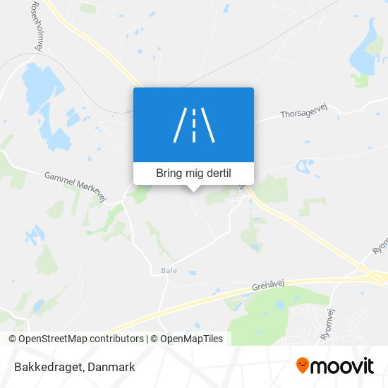 Bakkedraget kort