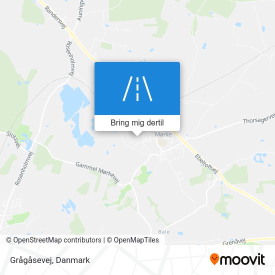 Grågåsevej kort