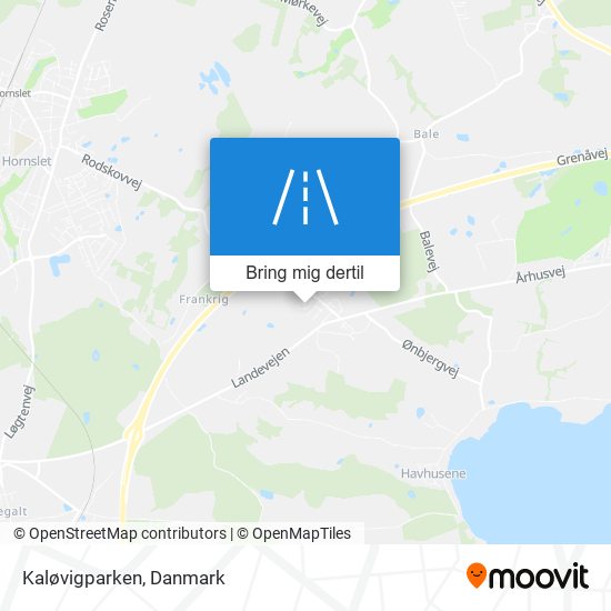 Kaløvigparken kort