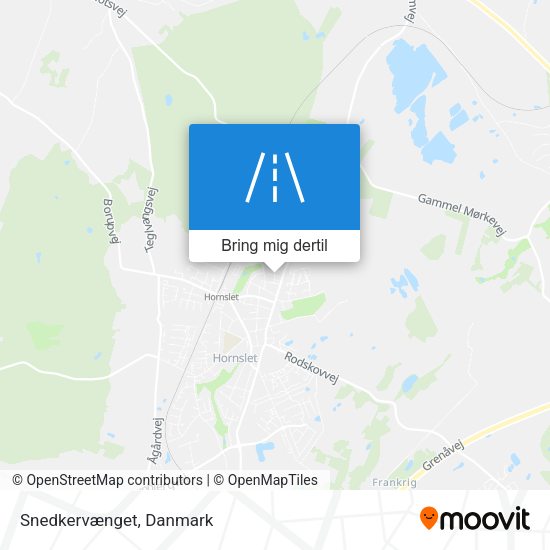 Snedkervænget kort