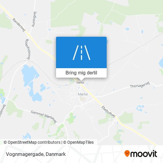 Vognmagergade kort