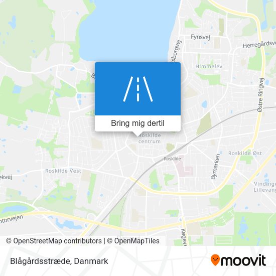 Blågårdsstræde kort