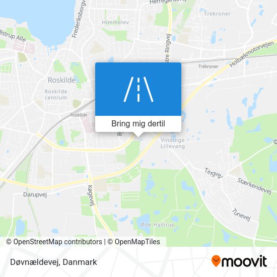 Døvnældevej kort
