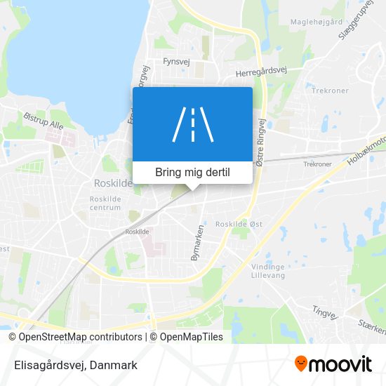 Elisagårdsvej kort
