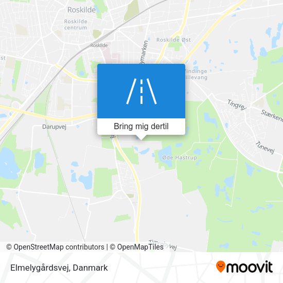 Elmelygårdsvej kort