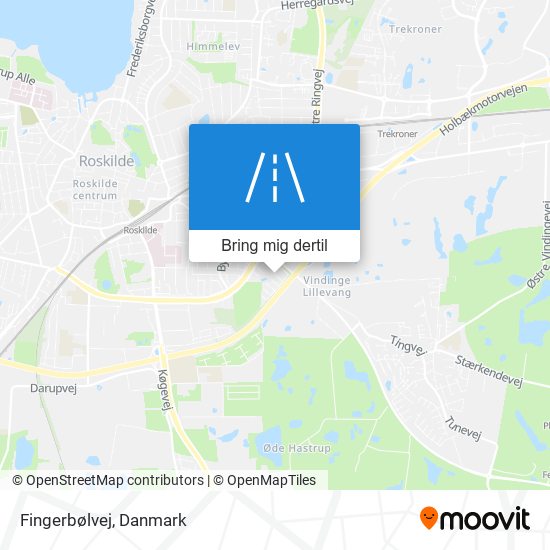 Fingerbølvej kort