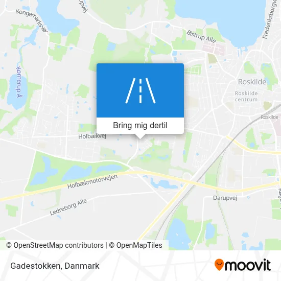 Gadestokken kort