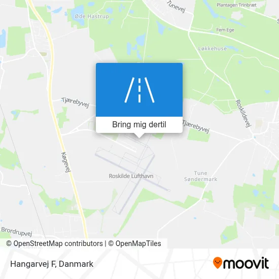 Hangarvej F kort