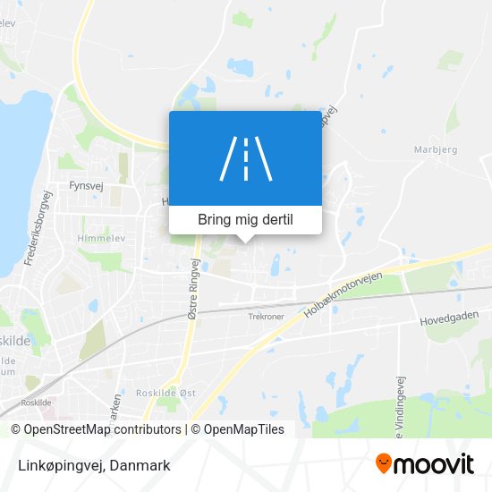 Linkøpingvej kort