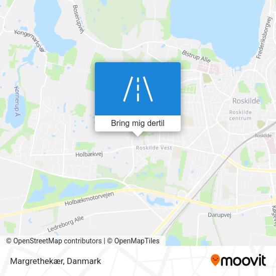 Margrethekær kort