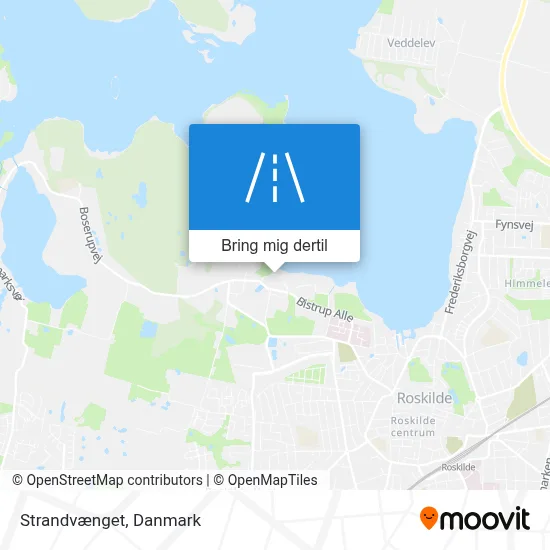 Strandvænget kort