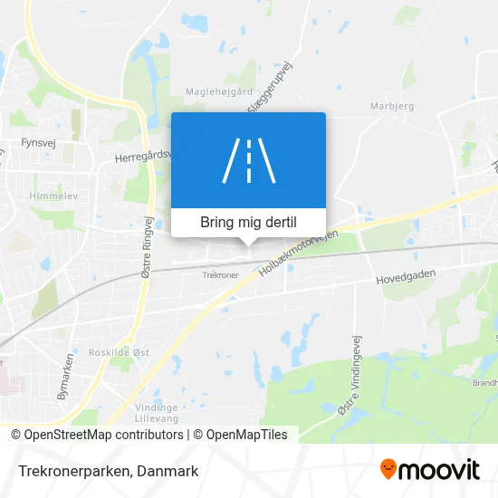 Trekronerparken kort