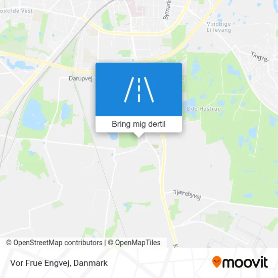 Vor Frue Engvej kort