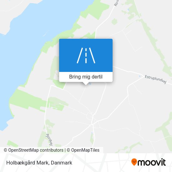 Holbækgård Mark kort