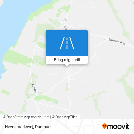 Hvedemarksvej kort