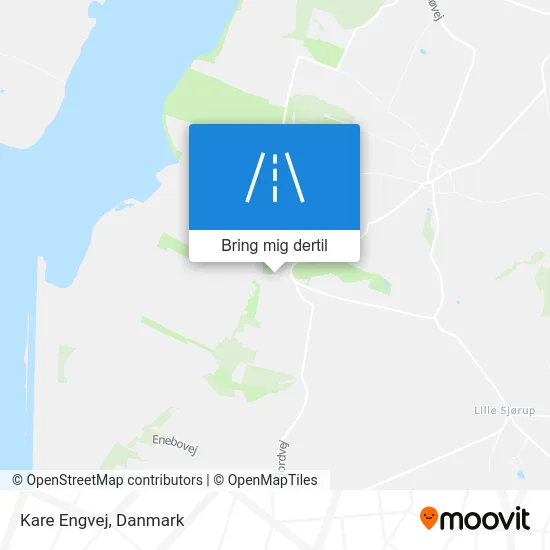 Kare Engvej kort
