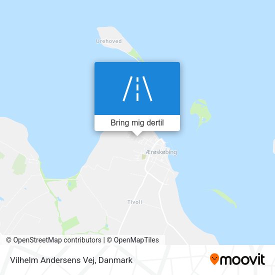 Vilhelm Andersens Vej kort