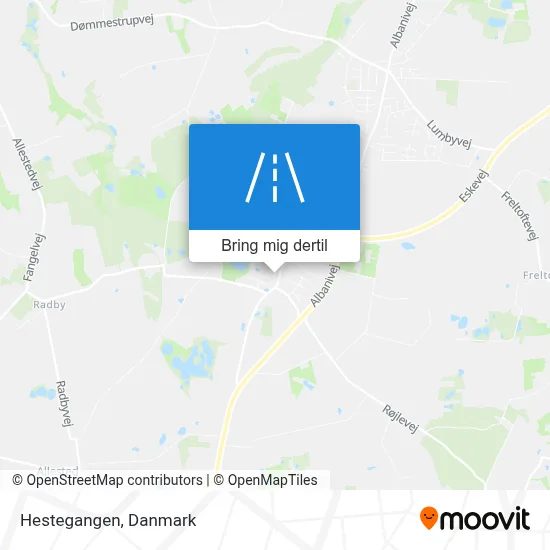 Hestegangen kort