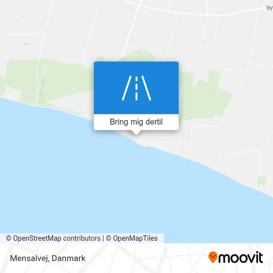 Mensalvej kort