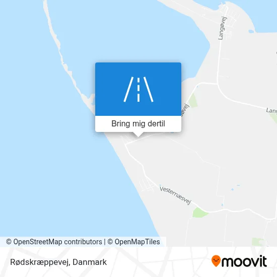 Rødskræppevej kort