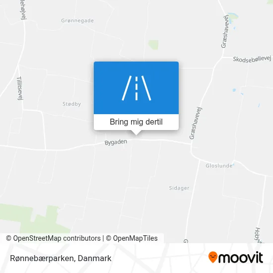 Rønnebærparken kort