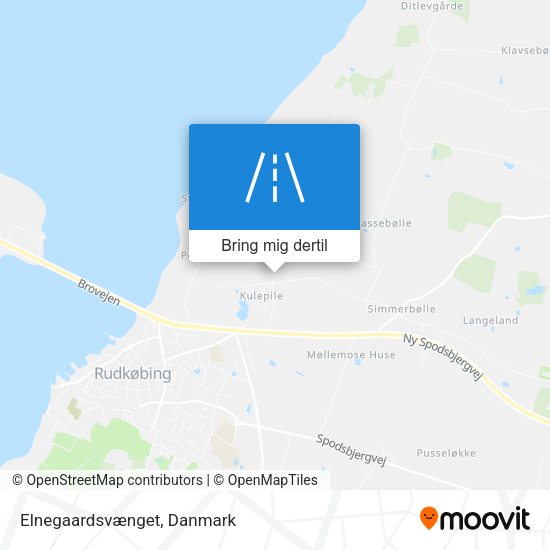 Elnegaardsvænget kort